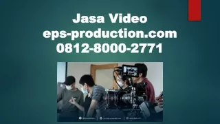 081280002771 | Company Profile Perusahaan Jasa Advertising Cikarang | Jasa Video