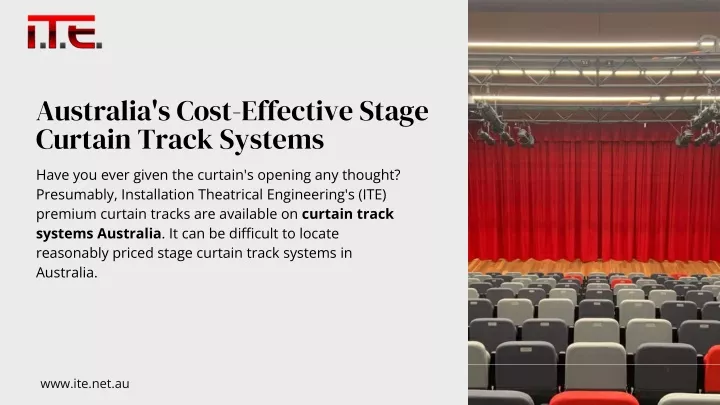 australia s cost effective stage curtain track