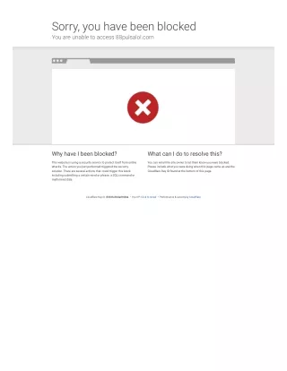 sorry you have been blocked you are unable