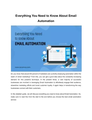 everything you need to know about email