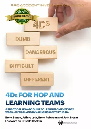 Download⚡️PDF❤️ 4Ds for HOP and Learning Teams: A practical how-to guide to facilitate learning from everyday work, crit