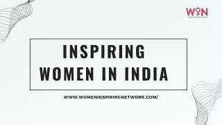 Empowering Stories of Inspiring Women in India