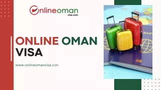 Online Oman Visa