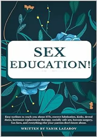 Download⚡️ Sex Education!: A Book Illustration