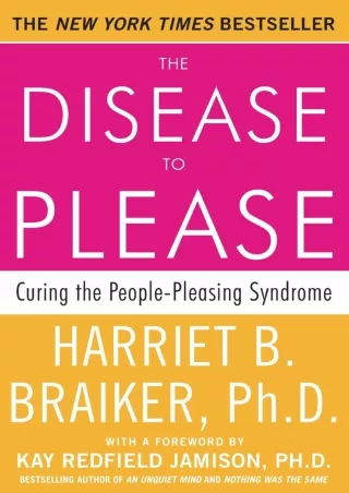 [PDF]❤️DOWNLOAD⚡️ The Disease To Please: Curing the People-Pleasing Syndrome