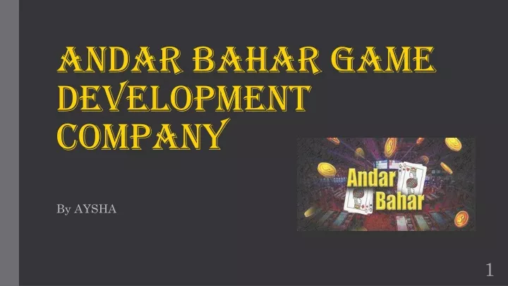 andar bahar game development company