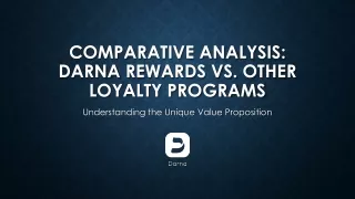 comparative analysis darna rewards vs other loyalty programs