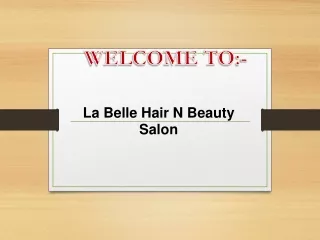 welcome to