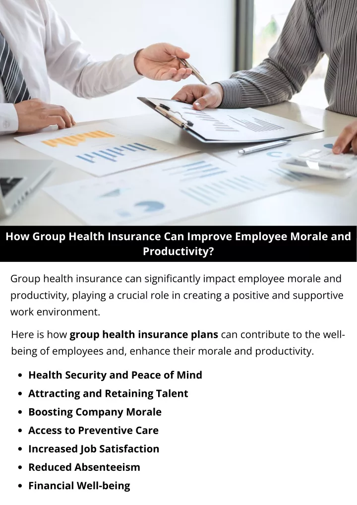 how group health insurance can improve employee
