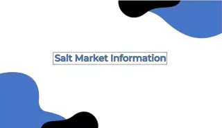 Salt Market Information