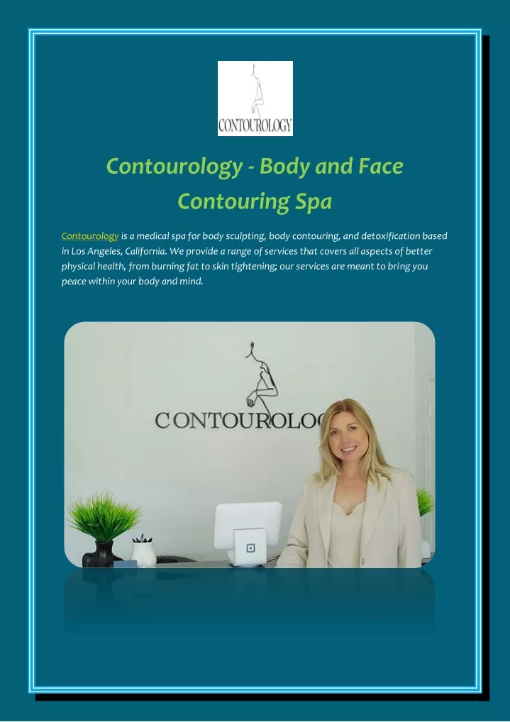 contourology body and face contouring spa
