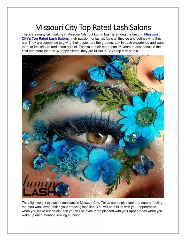 missouri city top rated lash salon missouri city