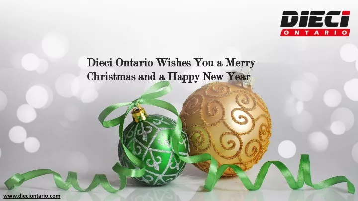 dieci ontario wishes you a merry dieci ontario