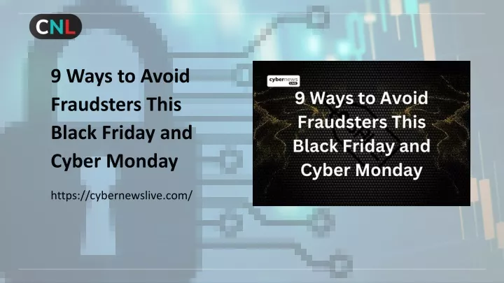 9 ways to avoid fraudsters this black friday