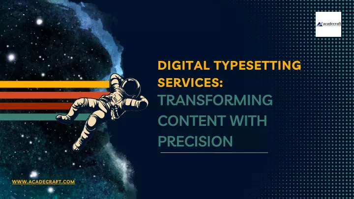 digital typesetting services transforming content