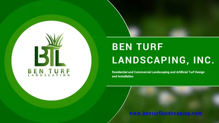 ben turf landscaping inc