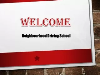 welcome