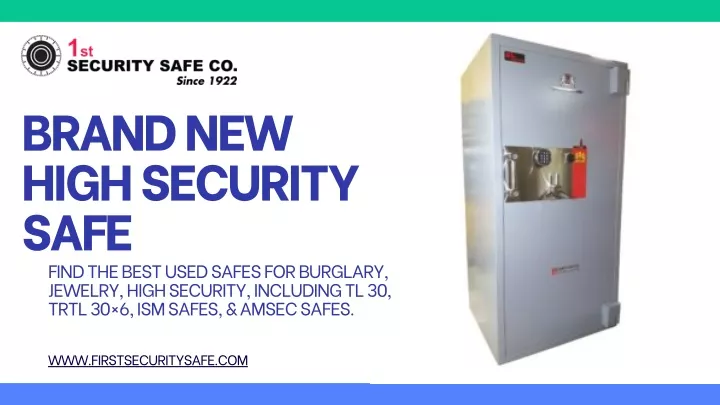 brand new high security safe find the best used