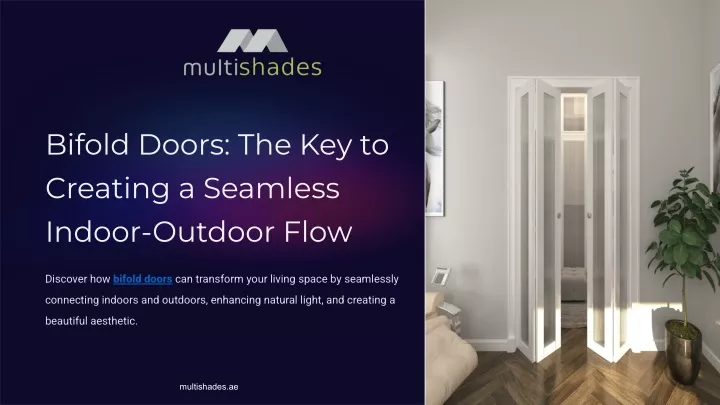 bifold doors the key to creating a seamless