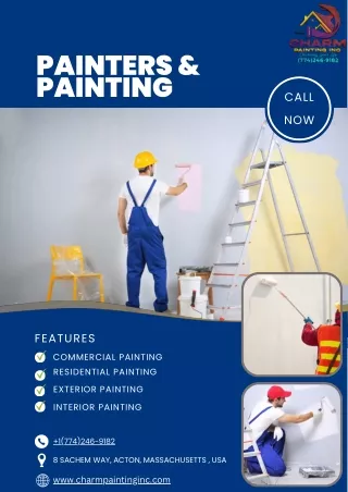 Painters & Painting Company In Acton Massachusetts  Charm Painting