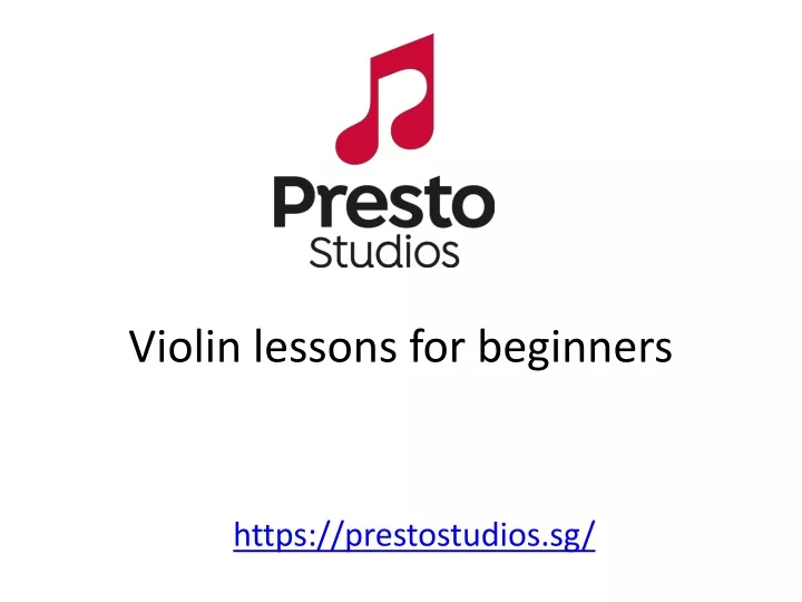 violin lessons for beginners