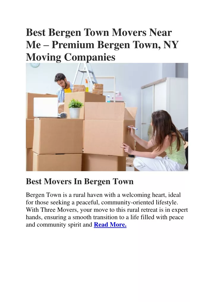 best bergen town movers near me premium bergen