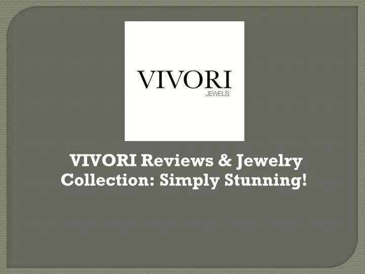 vivori reviews jewelry collection simply stunning
