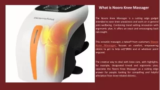 Nooro Knee Massager