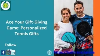 Ace Your Gift-Giving Game Personalized Tennis Gifts for Every Enthusiast (1)
