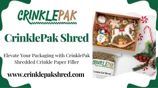 Gold Shredded Paper – CrinklePak