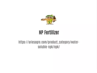 np fertilizer