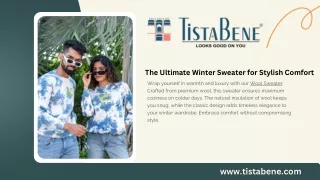 Wrap Yourself in Cozy Warmth: The Ultimate Winter Sweater for Stylish Comfort