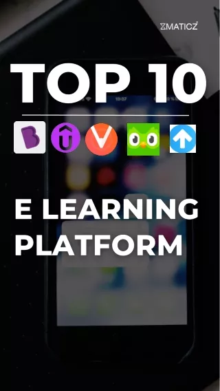 Elearning platform