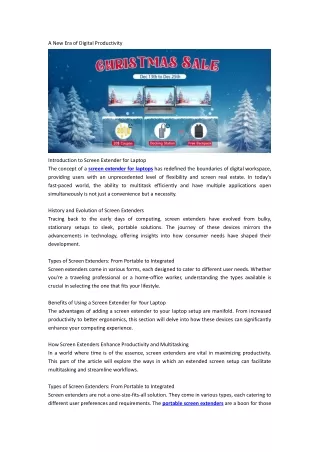 a new era of digital productivity