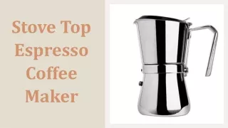Stove Top Espresso Coffee Makers | Cerini Coffee & Gifts