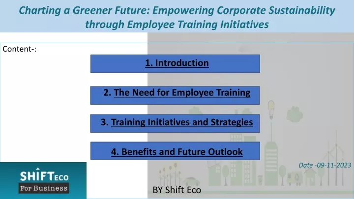 charting a greener future empowering corporate sustainability through employee training initiatives