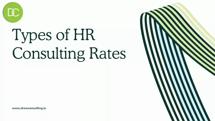 types of hr consulting rates