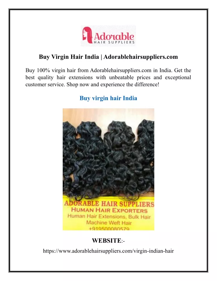 buy virgin hair india adorablehairsuppliers com