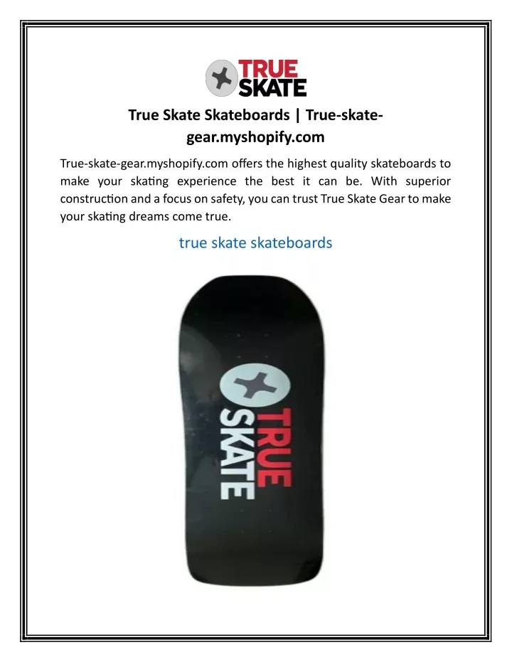 true skate skateboards true skate gear myshopify