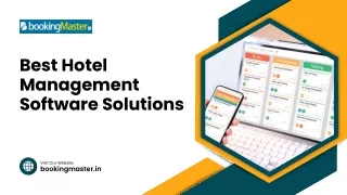 Best Hotel Management Software Solutions