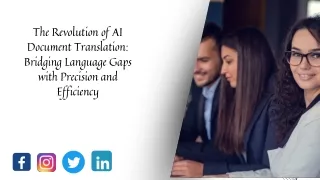 the revolution of ai document translation