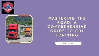 mastering the road a comprehensive guide