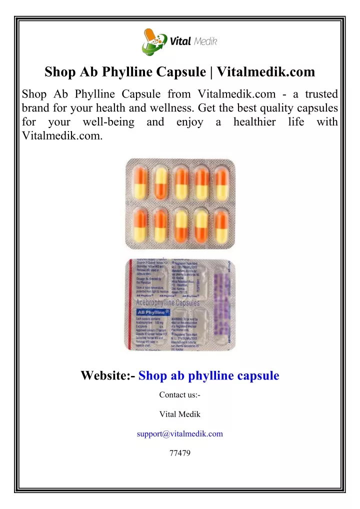 shop ab phylline capsule vitalmedik com