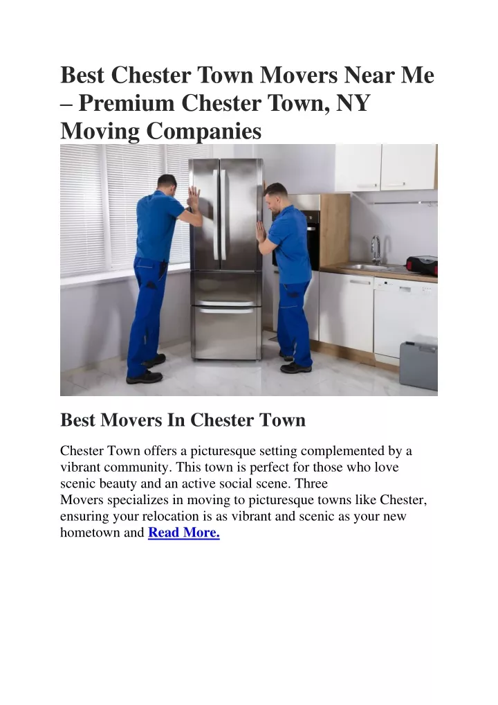 best chester town movers near me premium chester