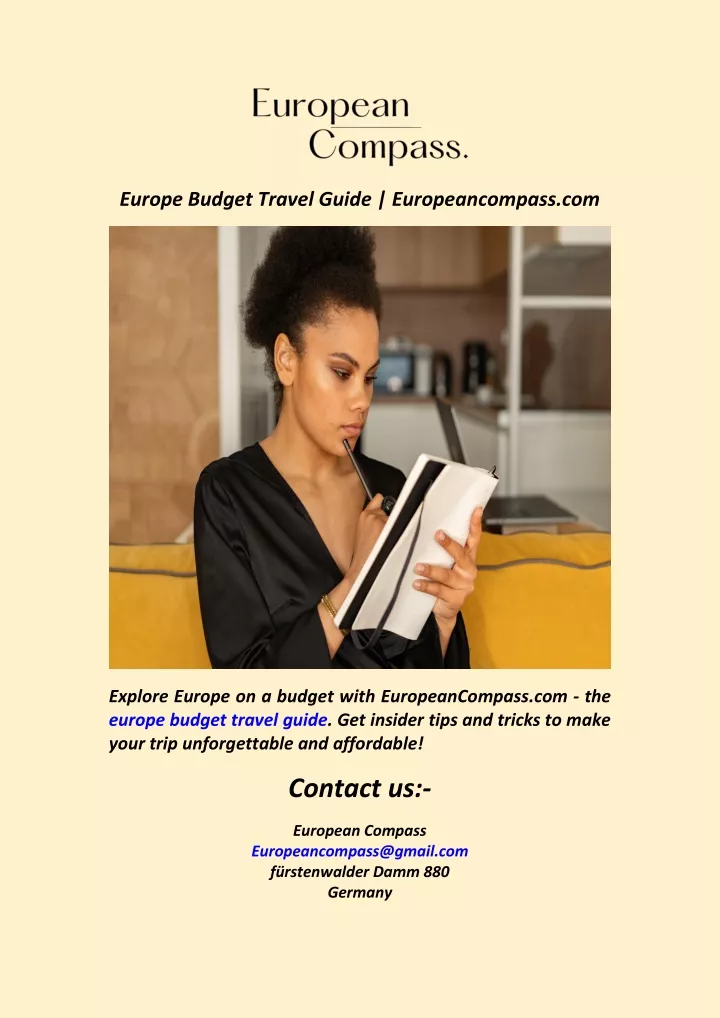 europe budget travel guide europeancompass com