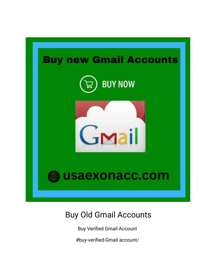 buy old gmail accounts