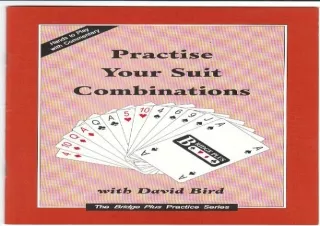 [PDF]❤️DOWNLOAD⚡️ Practise Your Wriggle with David Price: A Defence to 1NT Doubled (Bridge
