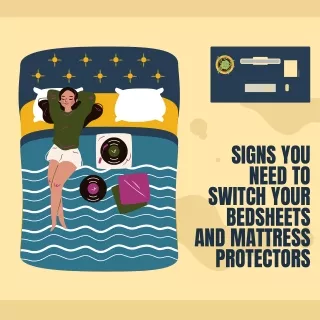 Signs You Need To Switch Your Bedsheets And Mattress Protectors