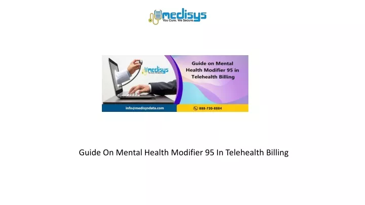 guide on mental health modifier 95 in telehealth