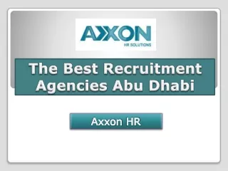 The Best Recruitment Agencies Abu Dhabi